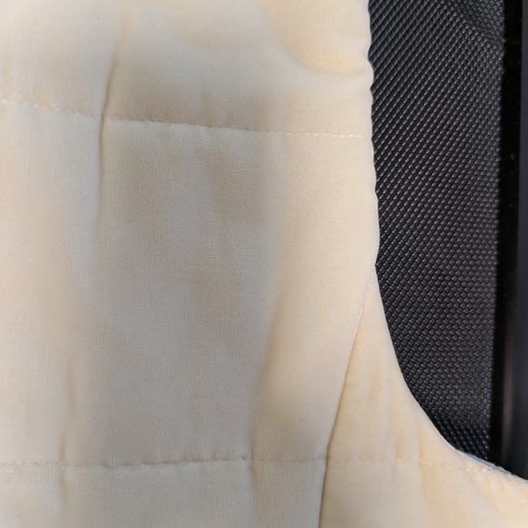 J. Jill Off-White Quilted Vest - Picture 6 of 7
